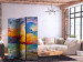 Room Divider Screen Colorful Landscape - Sunset Over the Sea in Vivid Colors [Room Dividers] 159554 additionalThumb 4