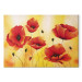 Canvas Print Subtlety of Poppies (1-piece) - floral motif with red flowers 47154