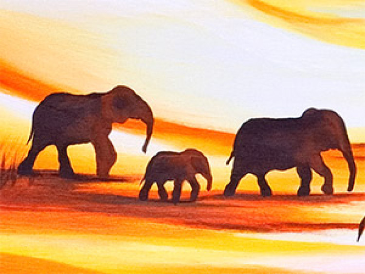 Canvas Elephants 49254 additionalImage 3
