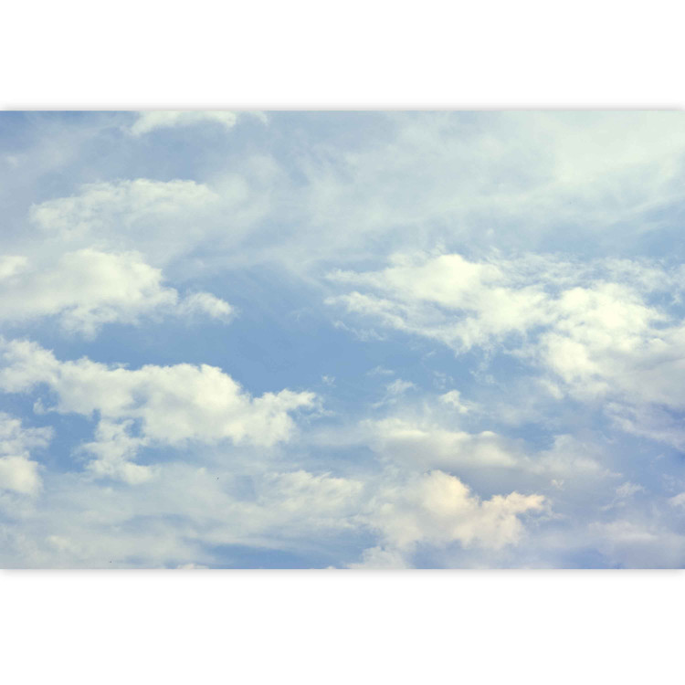Photo Wallpaper Head in the Clouds - Landscape of Blue Sky with White Clouds 59854 additionalImage 3