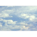 Photo Wallpaper Head in the Clouds - Landscape of Blue Sky with White Clouds 59854 additionalThumb 3