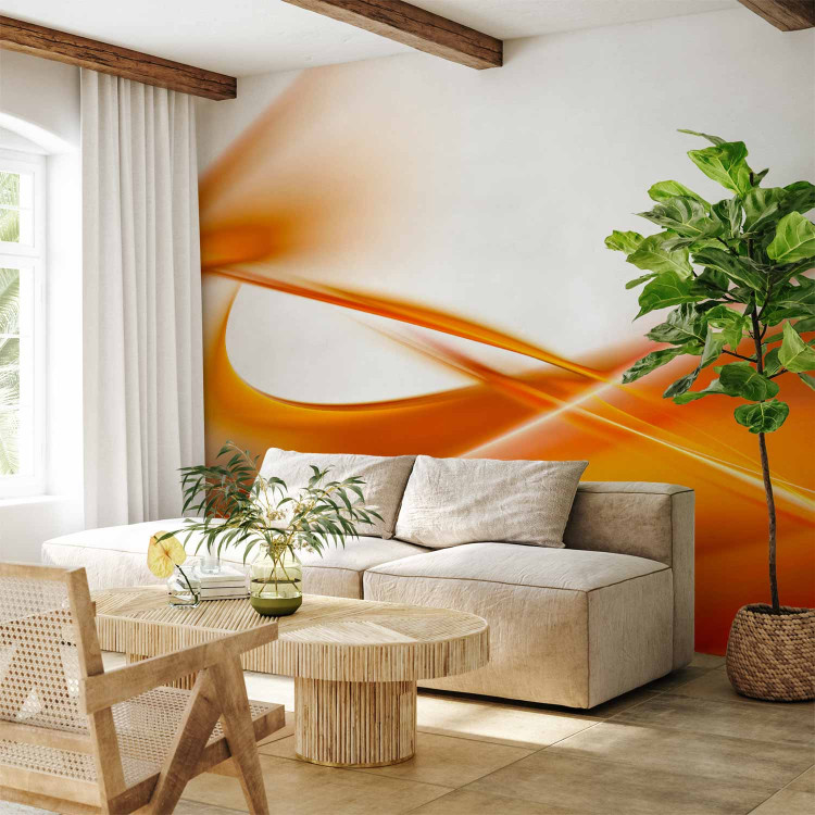 Wall Mural Abstract - orange 61354