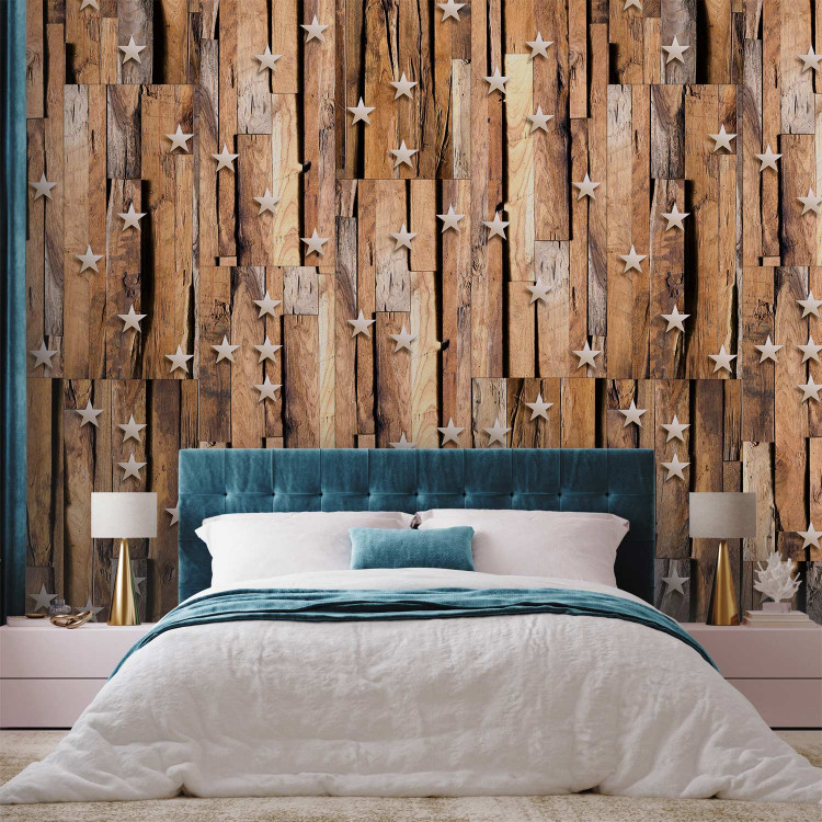 Wallpaper Wooden Constellation 89654 additionalImage 3