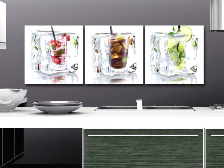 Canvas Print Ice cocktails 89954 additionalImage 3