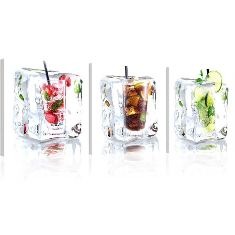 Canvas Print Ice cocktails 89954 additionalImage 2