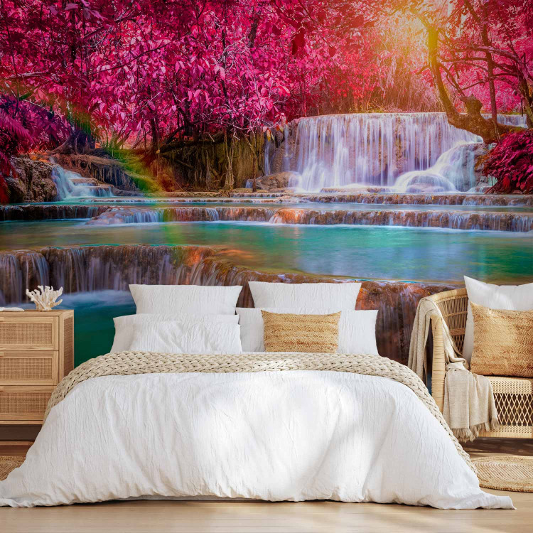 Wall Mural Pink Cascades 91354 additionalImage 2
