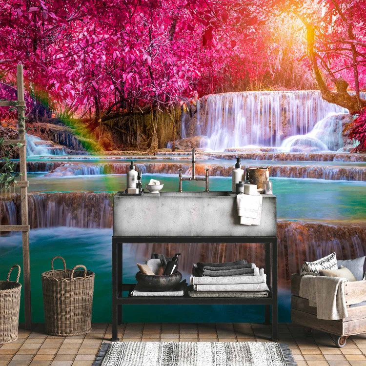 Wall Mural Pink Cascades 91354 additionalImage 8