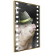 Poster Pig with Mustache - funny cinematic fantasy with a pink mustached pig 116364 additionalThumb 14