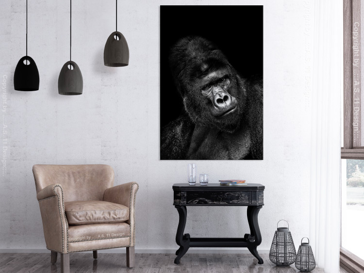 Canvas Gorilla (1 Part) Vertical 116464 additionalImage 3