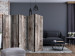 Room Divider Screen Century-old Wood II - small knots on the texture of gray wooden planks 122964 additionalThumb 4