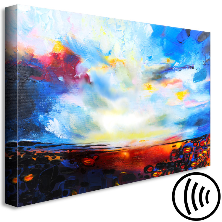 Canvas Art Print Colourful Sky (1 Part) Wide 123064 additionalImage 6