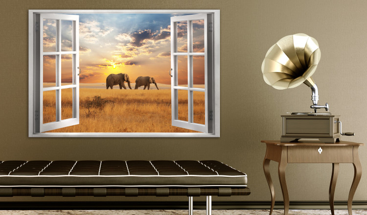 Large canvas print Evening in Congo [Large Format] 125564 additionalImage 5