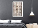 Wall Poster Choose Happy - black English text on a background of wooden planks 125864 additionalThumb 6