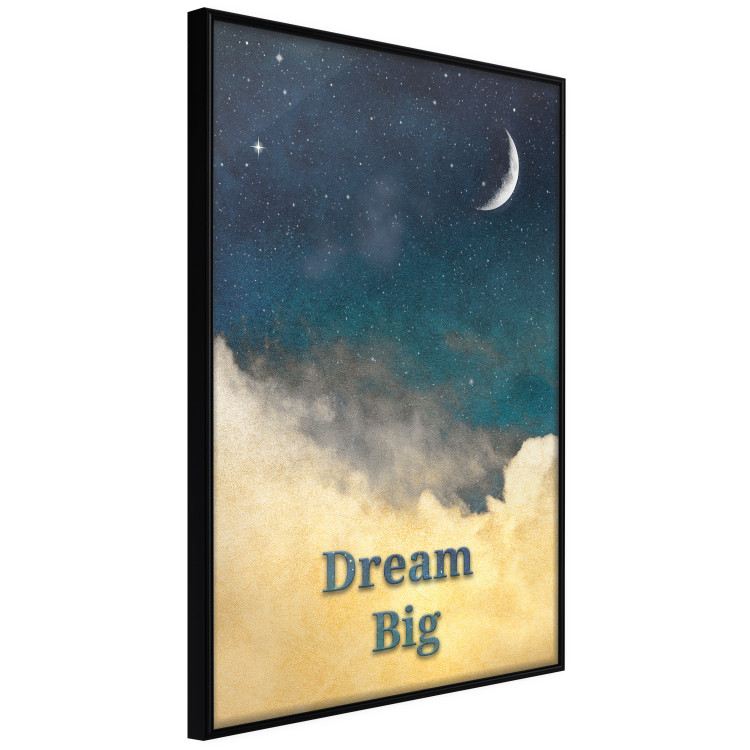 Wall Poster At Dusk - English inscriptions on a background of night sky with stars 127064 additionalImage 10