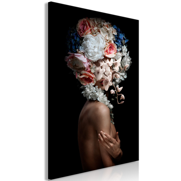 Canvas Print Mysterious Gesture (1 Part) Vertical 127264 additionalImage 2