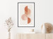 Poster Circular Structure - abstract orange geometric figures 129764 additionalThumb 18