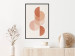 Poster Circular Structure - abstract orange geometric figures 129764 additionalThumb 4