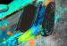 Canvas Aerodynamics (3-piece) - abstract car on a black background 129864 additionalThumb 5