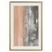 Wall Poster Shoreline - a landscape of an orange beach and sea from a bird's-eye view 130764 additionalThumb 20