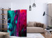 Folding Screen Color Madness (3-piece) - abstraction in sensual colors 132664 additionalThumb 4
