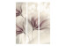 Folding Screen Luminous Morning - abstract flowers with a light purple accent 133864 additionalThumb 3