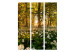 Folding Screen Forest Flora - meadow with flowers in a forest composition in sunlight 134064 additionalThumb 3