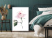 Poster Lonely Rose - natural composition of a pink plant on a white background 135764 additionalThumb 9