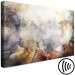 Canvas Print Tangle of Soft Colors (1-piece) Wide - watercolor abstraction 138364 additionalThumb 6