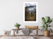 Wall Poster Autumn Guest - forest composition of an animal amidst trees against mountains 138764 additionalThumb 9