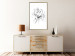 Wall Poster Drawn Flowers - black sketch of flowers on a contrasting white background 142064 additionalThumb 5