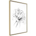 Wall Poster Drawn Flowers - black sketch of flowers on a contrasting white background 142064 additionalThumb 12