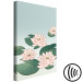 Canvas Pink Water Lilies (1-piece) Vertical - landscape with flowers on water 142464 additionalThumb 6