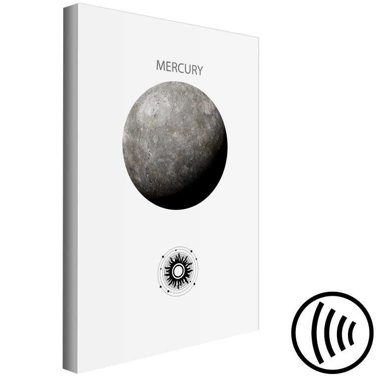 Canvas Print Mercury II - The Smallest of the Planets of the Solar System 146464 additionalImage 6