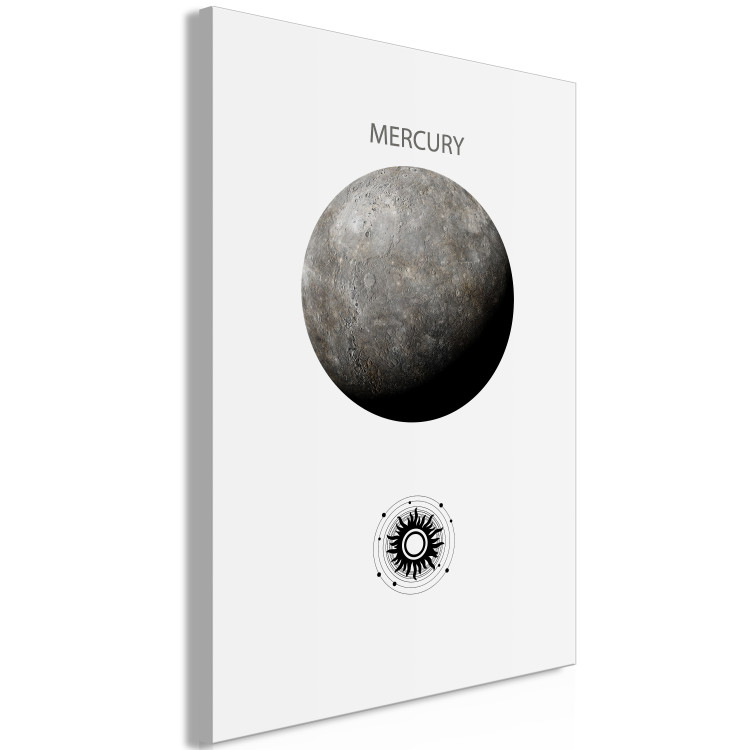 Canvas Print Mercury II - The Smallest of the Planets of the Solar System 146464 additionalImage 2