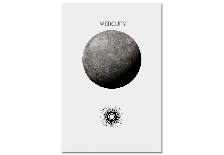 Canvas Print Mercury II - The Smallest of the Planets of the Solar System 146464
