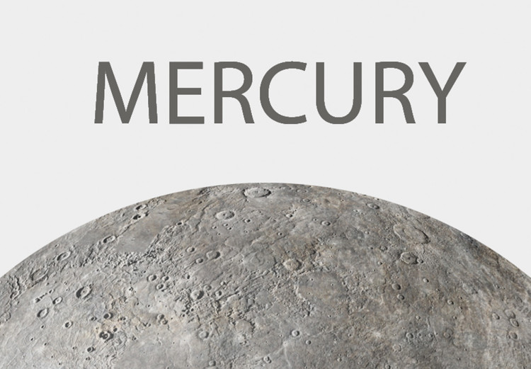 Canvas Print Mercury II - The Smallest of the Planets of the Solar System 146464 additionalImage 4