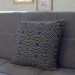 Decorative Microfiber Pillow Gold scales - a geometric pattern in an oriental style cushions 147664 additionalThumb 3