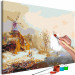 Paint by Number Kit Frosty Winter - Landscape With a Frozen Lake and a Country Cottage 148464 additionalThumb 6