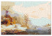 Paint by Number Kit Frosty Winter - Landscape With a Frozen Lake and a Country Cottage 148464 additionalThumb 5