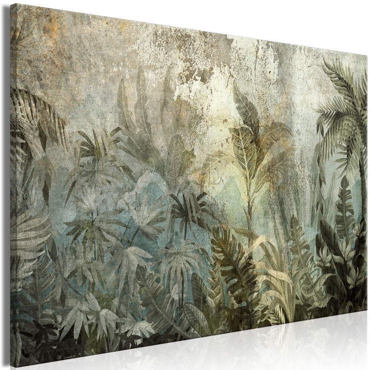 Canvas Jungle - Exotic Forest on an Island in the Colors of Natural Green 151464 additionalImage 2