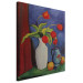 Art Reproduction Rote Tulpen in weißer Vase 152464 additionalThumb 2