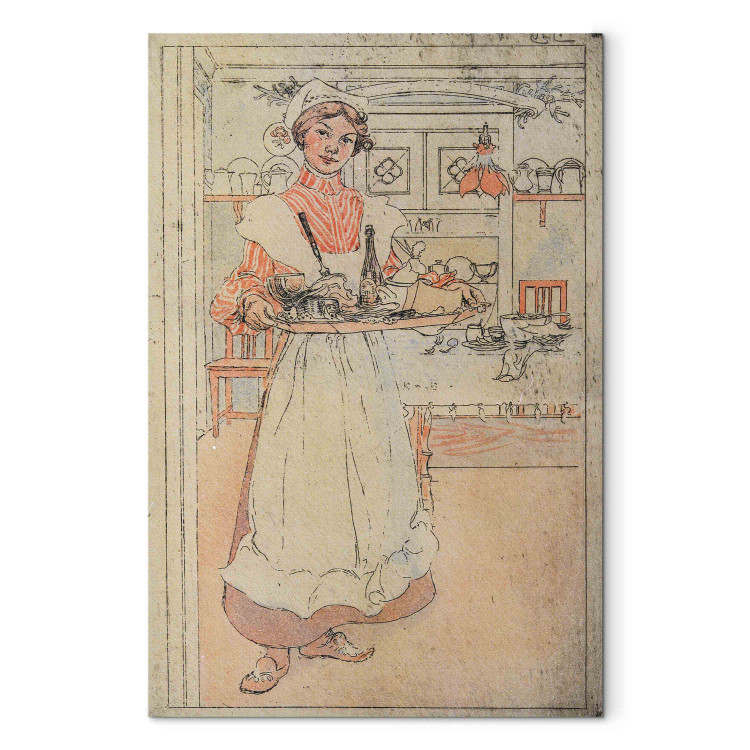 Art Reproduction Martina with the breakfast tray 153464 additionalImage 7