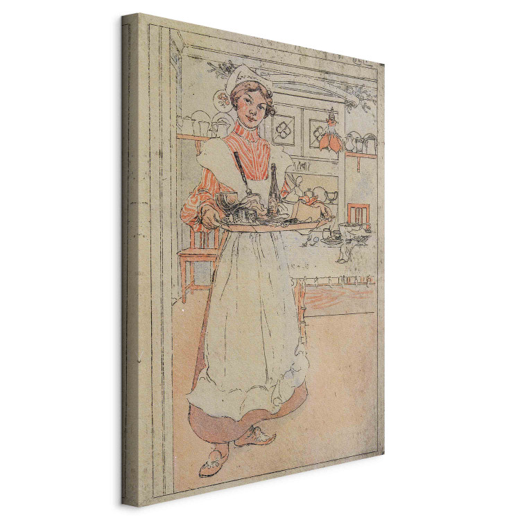 Art Reproduction Martina with the breakfast tray 153464 additionalImage 2
