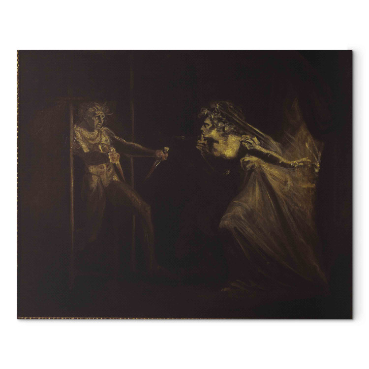 Reproduction Painting Garrick and Mrs. Pritchard in Macbeth 153764