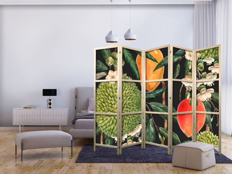 Room Divider Screen Exotic Fruits - Colorful Tropical Flora II [Room Dividers] 159564 additionalImage 8