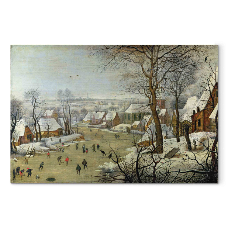 Art Reproduction Winter Landscape with Skaters and a Bird Trap  159664 additionalImage 7