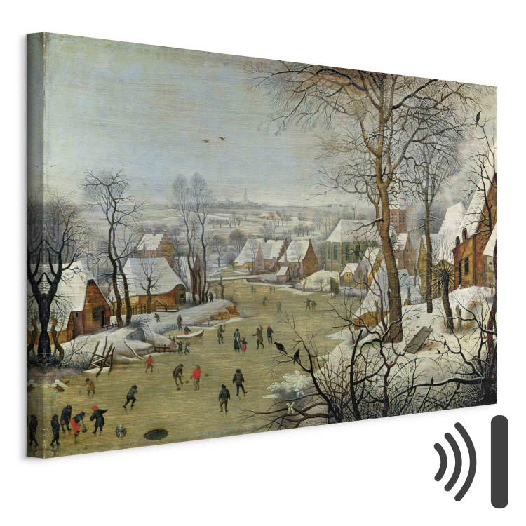 Art Reproduction Winter Landscape with Skaters and a Bird Trap  159664 additionalImage 8