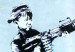 Canvas Art Print Boy with Gun by Banksy 88864 additionalThumb 5
