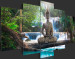 Acrylic print Buddha and Waterfall [Glass] 92564 additionalThumb 6