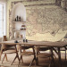 Wall Mural Retro style world map - outline of continents with inscriptions in Latin 93964 additionalThumb 4
